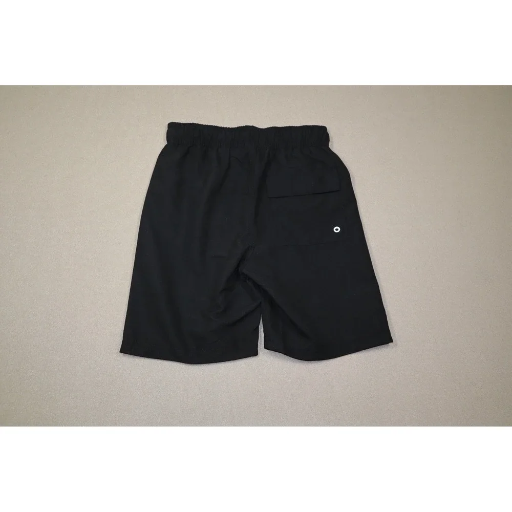 Calvin Klein Big‎ Boys Ombre Logo Swim Trunks - Black - Size Small